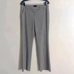 The Limited Drew Fit Gray Cropped Dress Trouser Pants Women's Size 8
